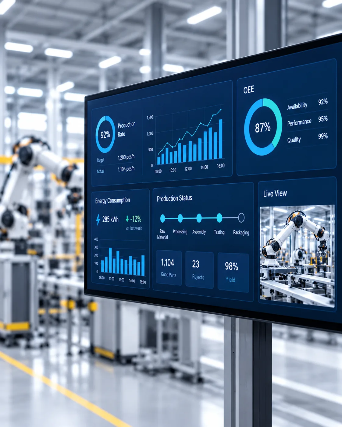 Monitoring dashboard